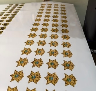 Miami County Sheriff's Office — Star Badge Stickers