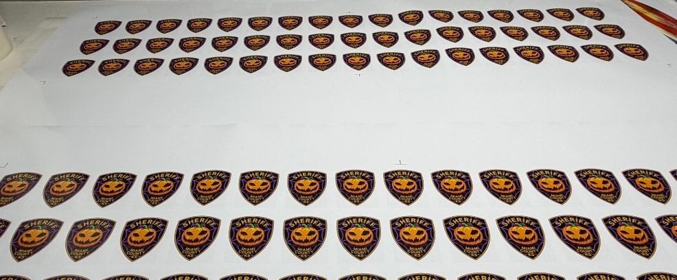 Miami County Sheriff's Office — Halloween Edition Stickers